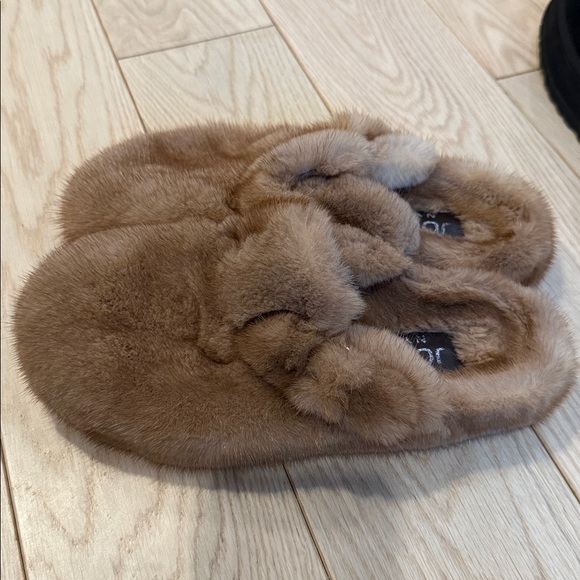 Real Mink fur Boston-style clog size 9 - Picture 5 of 5